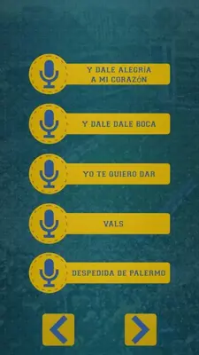 Canciones de Boca Juniors android App screenshot 0