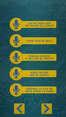 Canciones de Boca Juniors android App screenshot 2